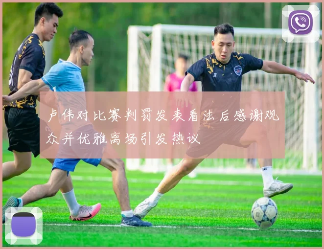 卢伟对比赛判罚发表看法后感谢观众并优雅离场引发热议