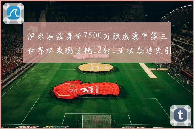 伊尔迪兹身价7500万欧成意甲第三世界杯表现惊艳12射1正状态迷失引发关注